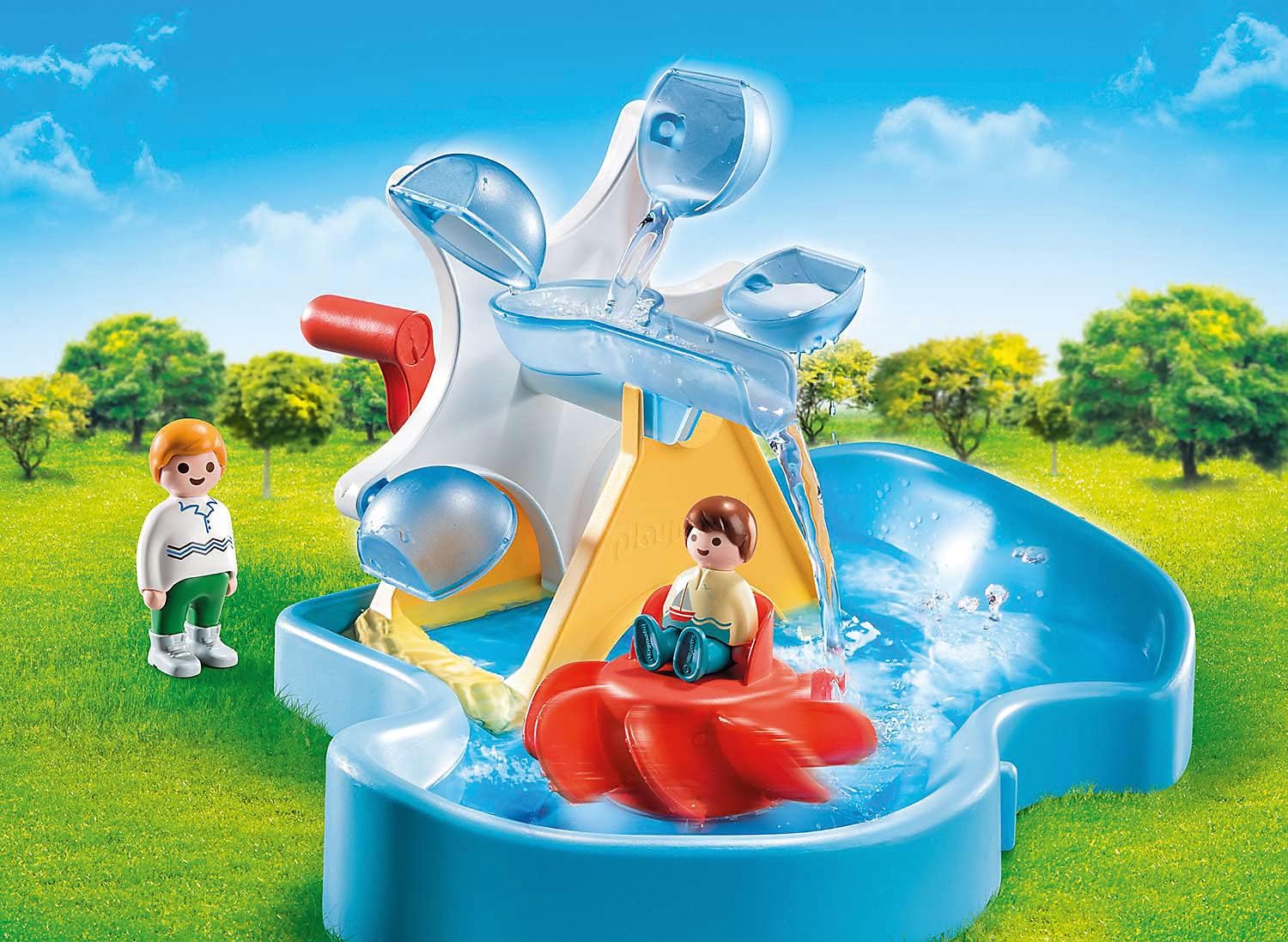 Playmobil 1.2.3 Aqua Wasserrad Karussell Playmobil 1.2.3 Aqua Wasserrad Karussell