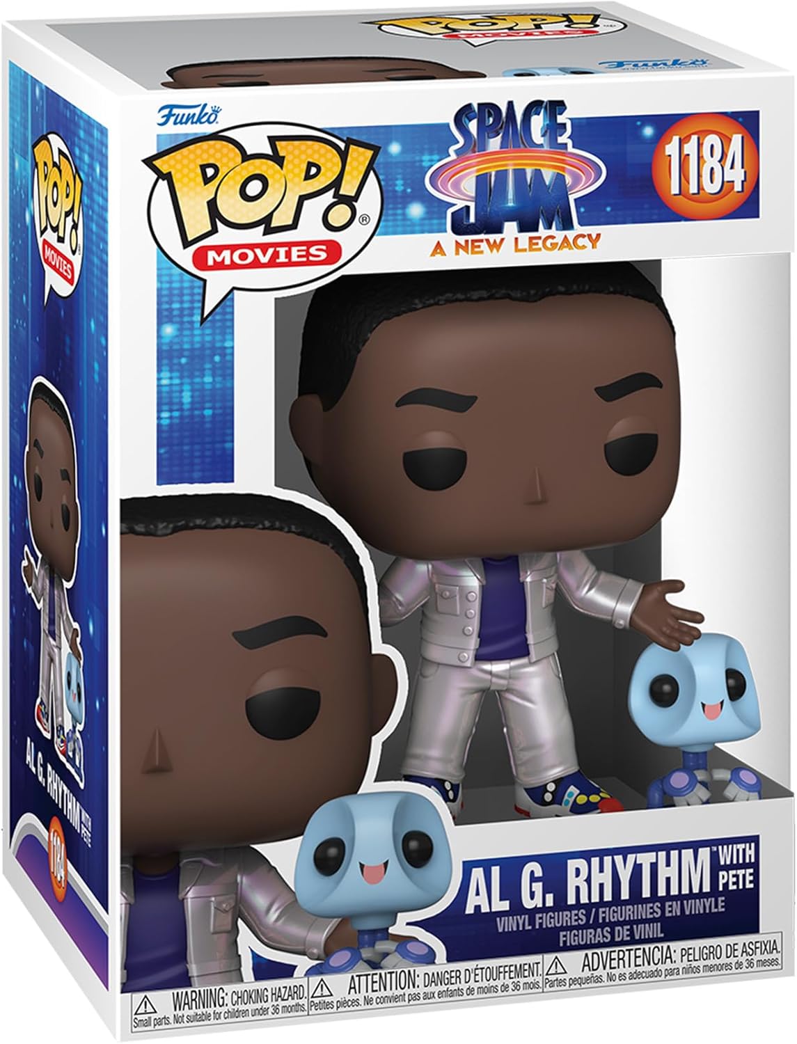 Funko POP Buddy Space Jam 2 - AI G with Pete Figure Funko POP Buddy Space Jam 2 - AI G with Pete Figure