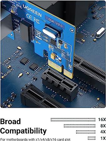 محول شبكة يوجرين PCI Express جيجابت - 10/100/1000Mbps