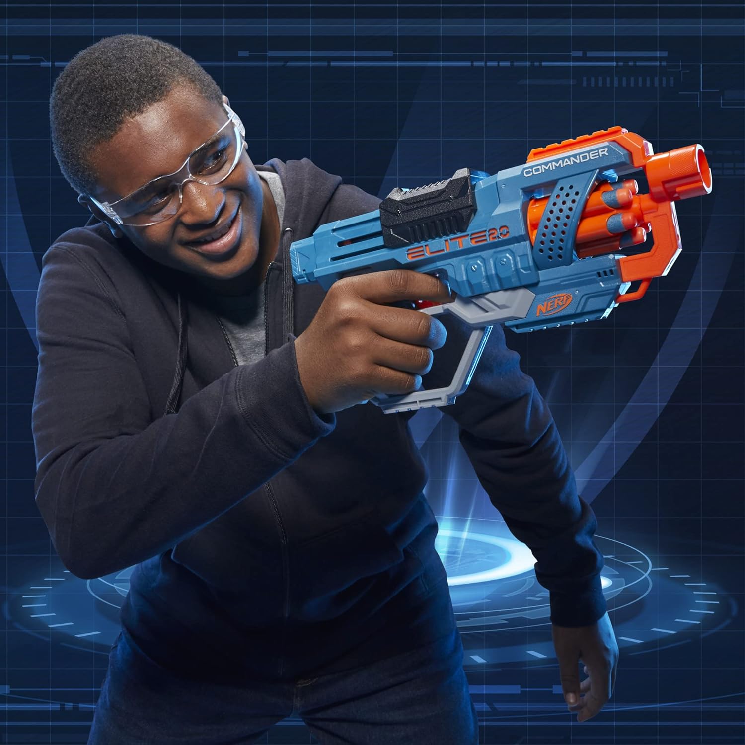 Hasbro Nerf Elite 2.0 Commander RD-6 Blaster Hasbro Nerf Elite 2.0 Commander RD-6 Blaster