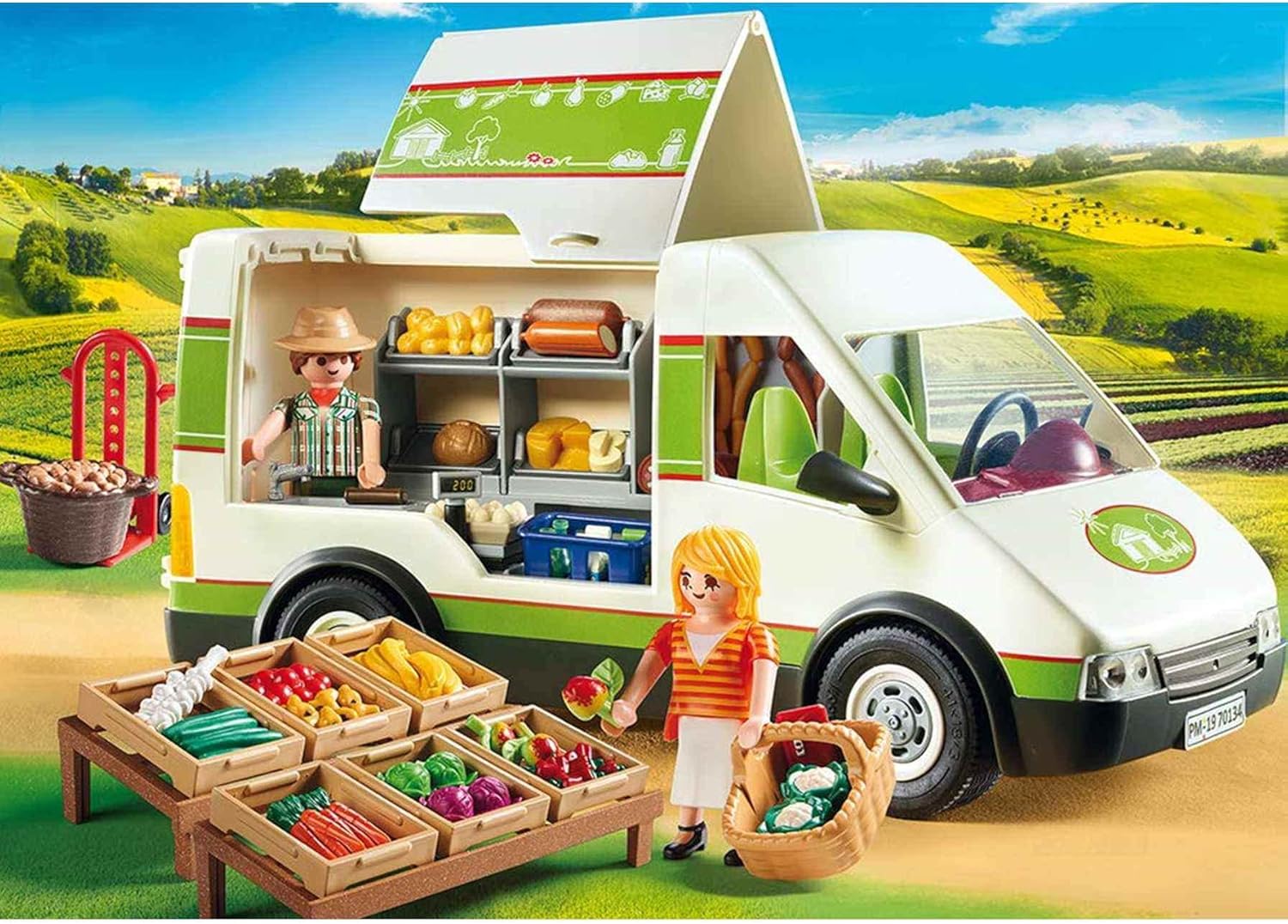 Playmobil Mobile Farm Market for Kids 4+