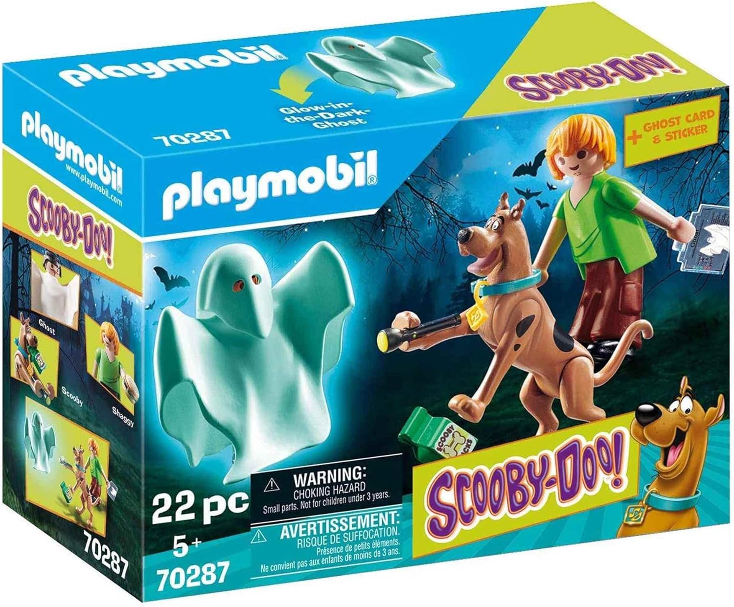 PLAYMOBIL Scooby-DOO Scooby & Shaggy with Ghost PLAYMOBIL Scooby-DOO Scooby & Shaggy with Ghost