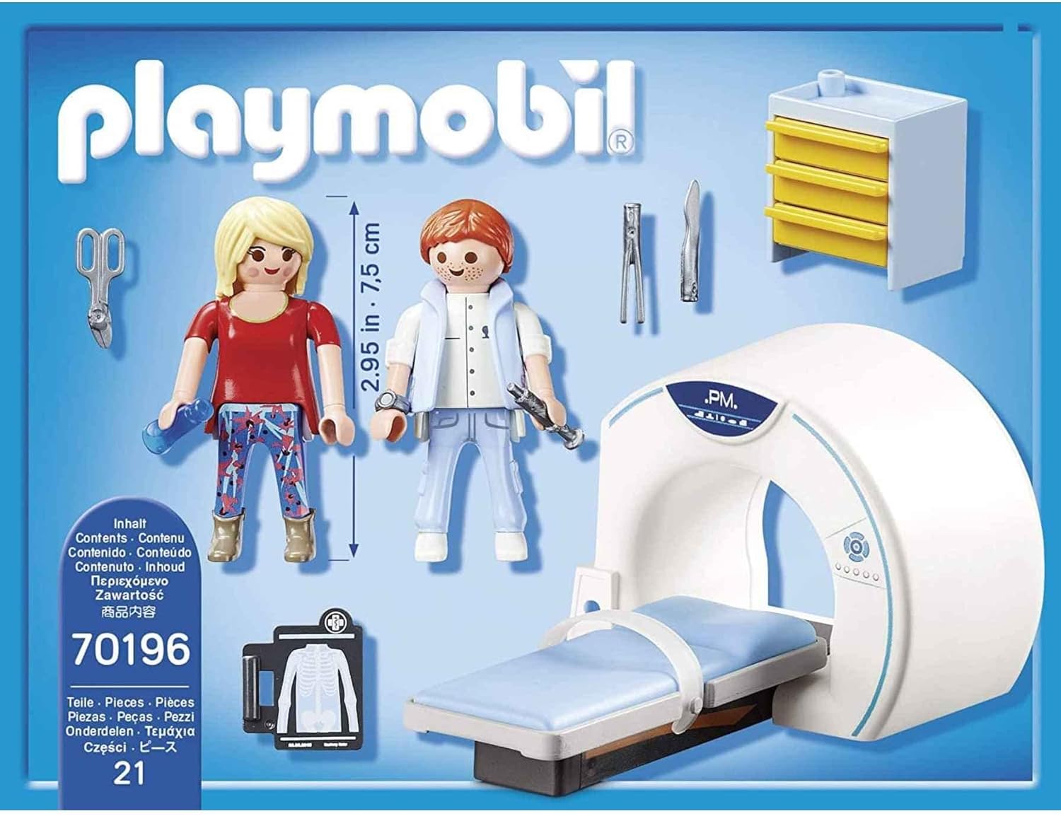 Playmobil MRI Scanner Hospital Set for Kids