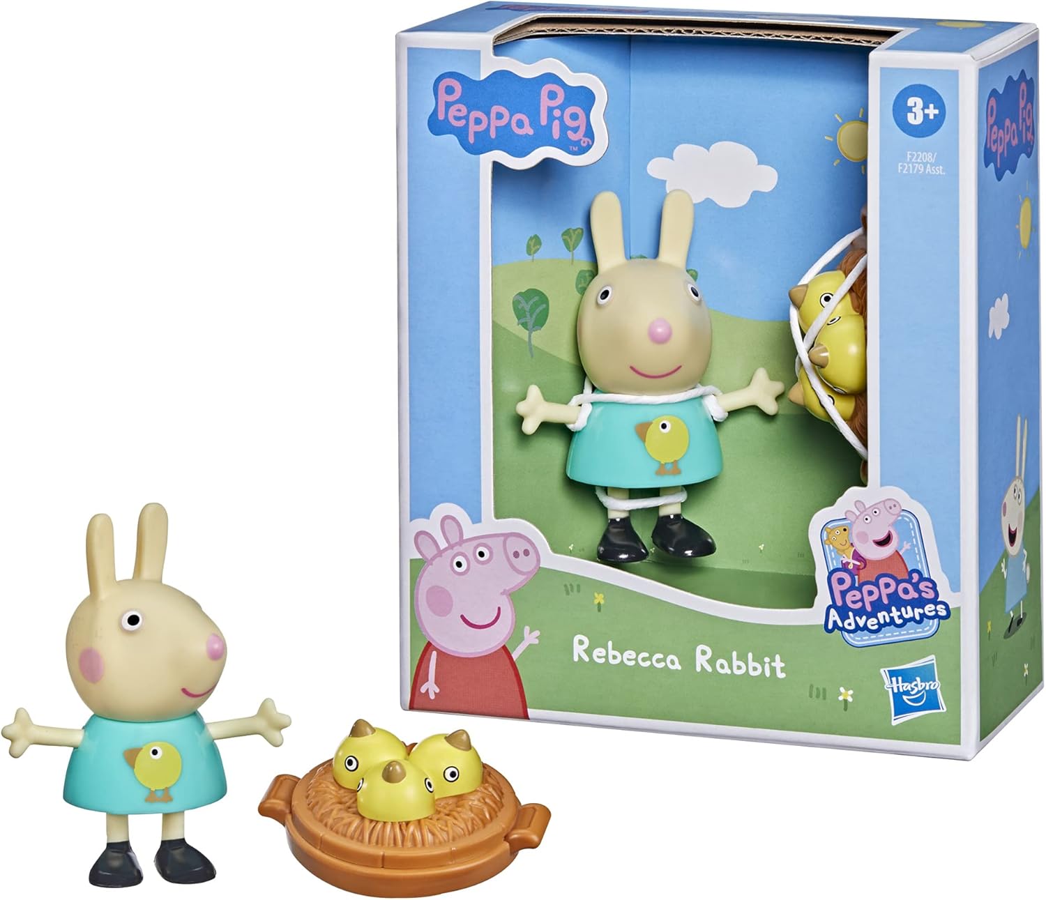 Hasbro Peppa Pig Fun Friends Rebecca Rabbit Figure Hasbro Peppa Pig Fun Friends Rebecca Rabbit Figure