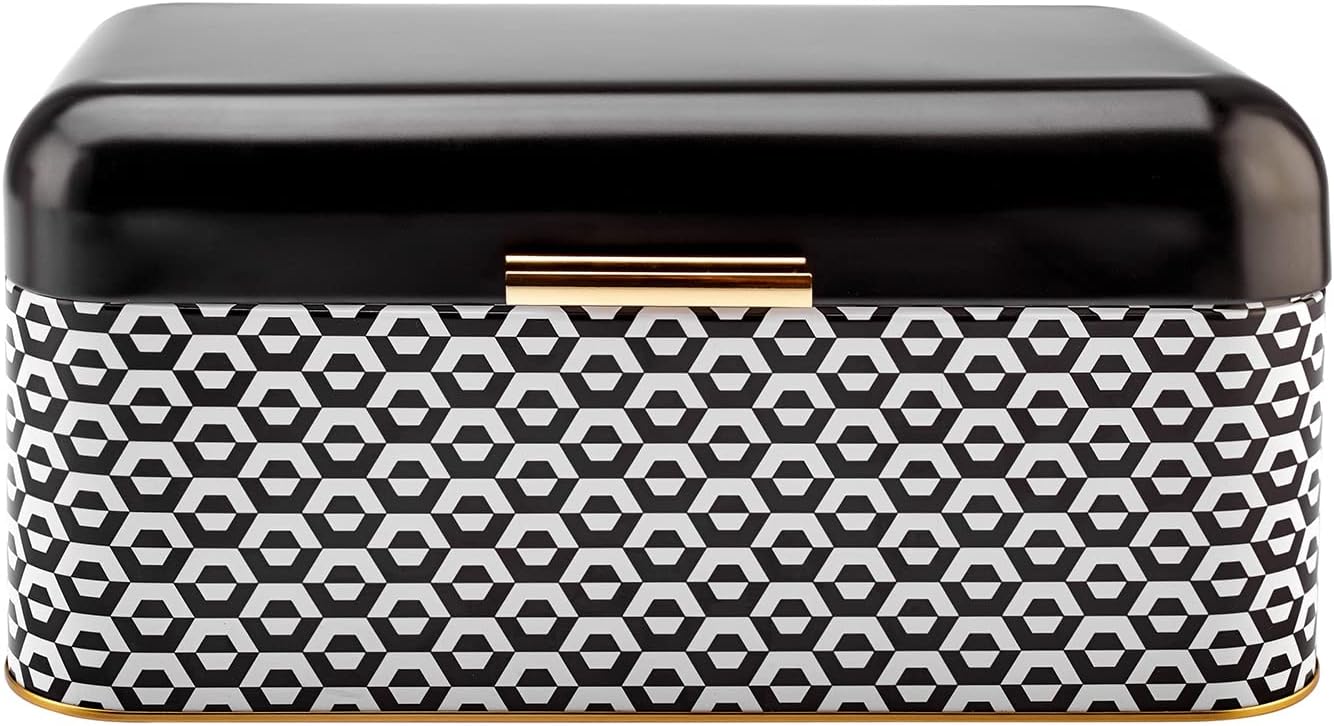 KARACA Playful Bread Box Black – Modern & Stylish KARACA Playful Bread Box Black – Modern & Stylish