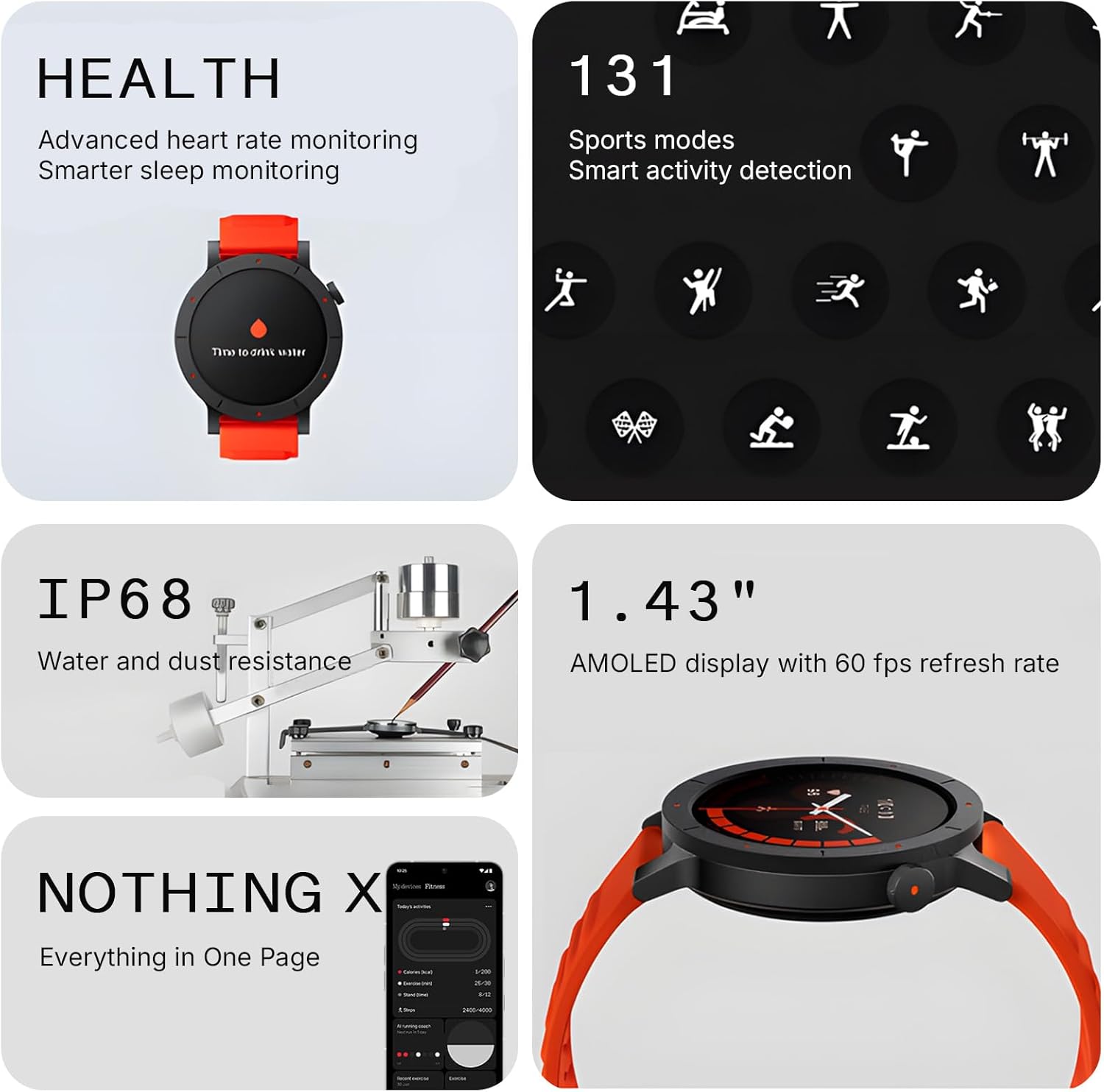 CMF Watch 3 Pro Smartwatch with GPS, Bluetooth Call