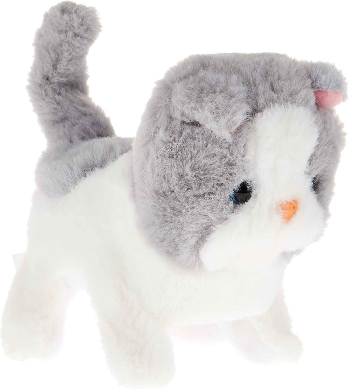 استمتع بدمية Pugs At Play Sasha Walking Cat ST-PAP08، قطة تفاعلية تمشي وتصدر أصوات ممتعة، مثالية للأطفال ولجمع الدمى التفاعلية.