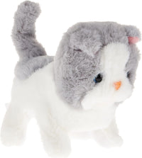استمتع بدمية Pugs At Play Sasha Walking Cat ST-PAP08، قطة تفاعلية تمشي وتصدر أصوات ممتعة، مثالية للأطفال ولجمع الدمى التفاعلية.