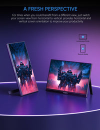 Arzopa Z1FC | 16.1" 144Hz IPS Laptop Portable Monitor