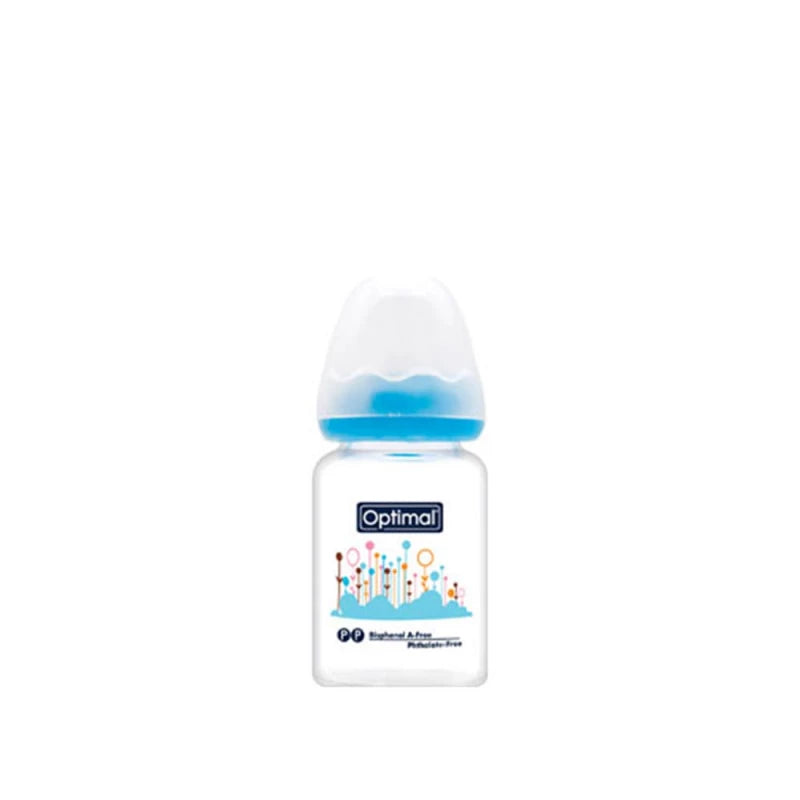 Optimal Glass Feeding Bottle – Assorted Colors, 1 Piece Optimal Glass Feeding Bottle – Assorted Colors, 1 Piece