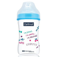Optimal Extra Wide Neck Feeding Bottle 240ml – Safe & Easy