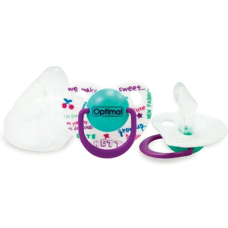 Optimal Orthodontic Silicone Pacifier – 6+ Months Optimal Orthodontic Silicone Pacifier – 6+ Months