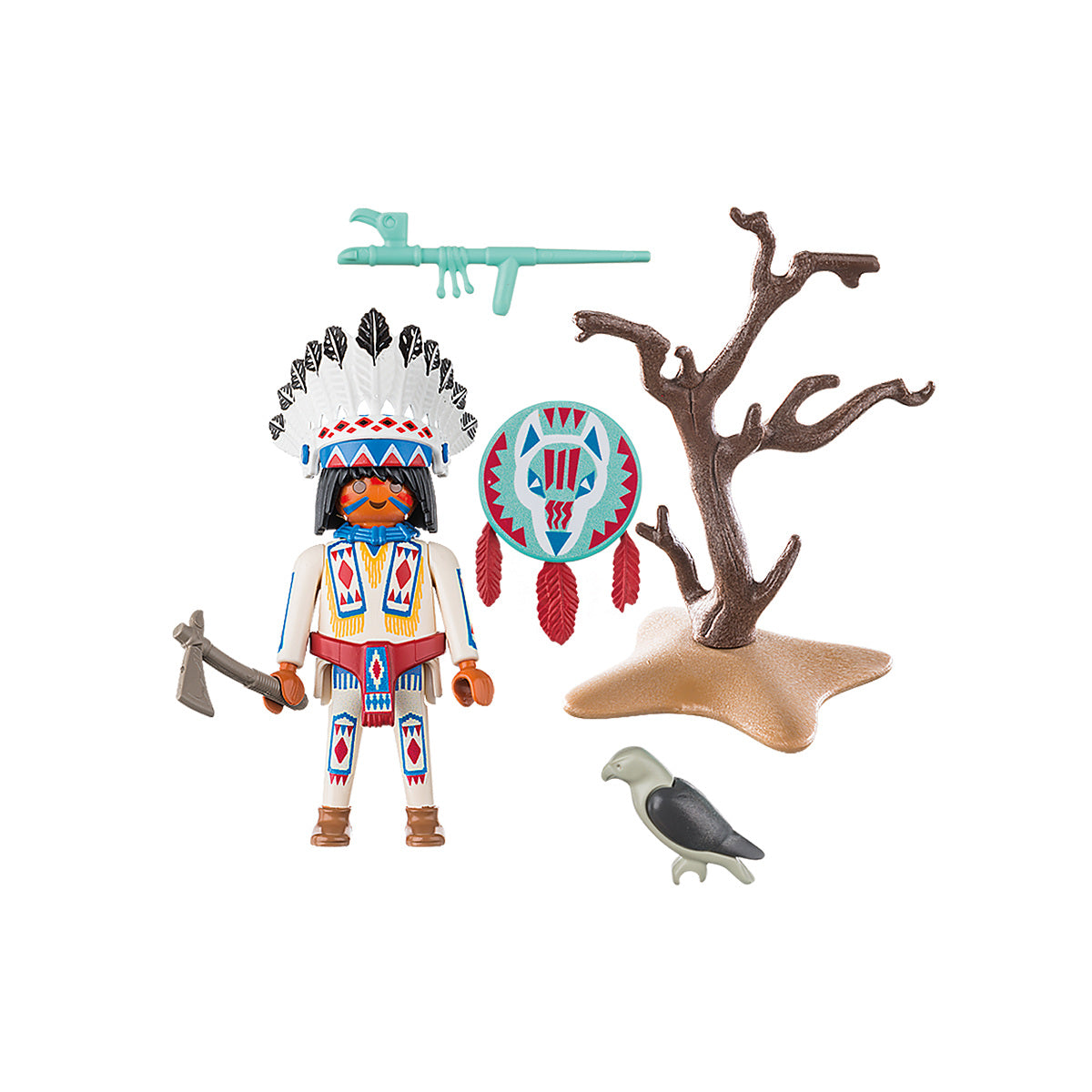 Playmobil Indian Chief - Fun Play for Kids 4+ Playmobil Indian Chief - Fun Play for Kids 4+