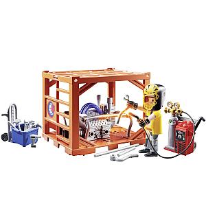 Playmobil 70774 Container Manufacturer - Interactive Toy for Kids Playmobil 70774 Container Manufacturer - Interactive Toy for Kids