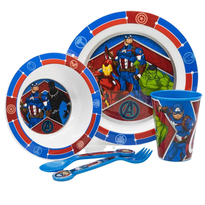STOR 5 PCS Kids Set - Avengers Design for Little Heroes STOR 5 PCS Kids Set - Avengers Design for Little Heroes