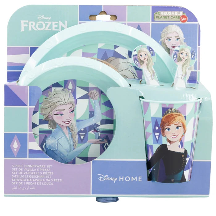 Stor 5 Pcs Frozen Cutlery Set - Magical and Kid-Friendly Stor 5 Pcs Frozen Cutlery Set - Magical and Kid-Friendly