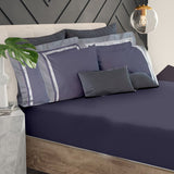 Givi Lulu Brompton 3-Piece Queen Fitted Sheet Set - Gray