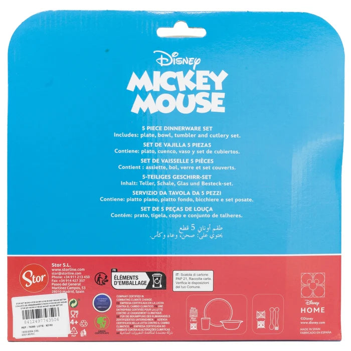 STOR 5 PCS Kids Set - Mickey Mouse Better Together STOR 5 PCS Kids Set - Mickey Mouse Better Together