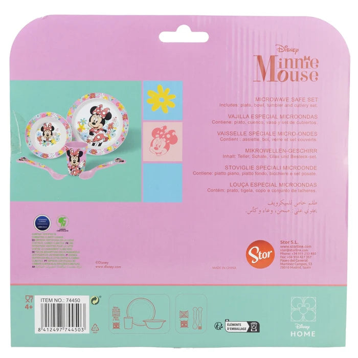 STOR 5 PCS Kids Set - Minnie Mouse Spring Look STOR 5 PCS Kids Set - Minnie Mouse Spring Look