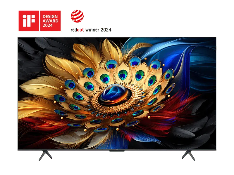 TCL 98C655 - 98" QLED 4K, 144Hz, Google TV, Dolby Vision