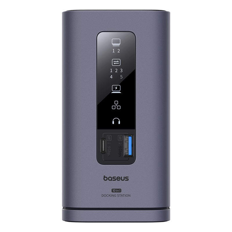 Baseus Spacemate 10 in 1 Docking Station for Mac - Space Grey Baseus Spacemate 10 in 1 Docking Station for Mac - Space Grey