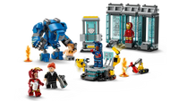LEGO مارفل - مختبر آيرون مان: قاعة الدروع