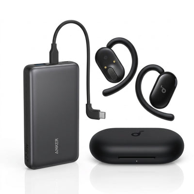 Anker Zolo Power Bank + Soundcore V20i Headphones Bundle
