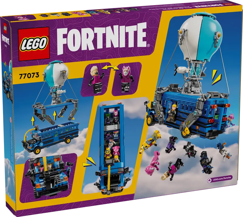 LEGO Fortnite - Battle Bus Figure for Fun & Creativity LEGO Fortnite - Battle Bus Figure for Fun & Creativity