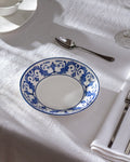 Madame Coco Reve Bleu Nuit Dinner Plate 20 Cm Blue White