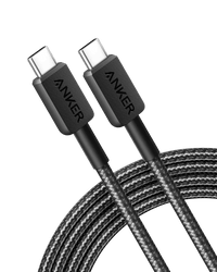 Anker 322 USB C to USB C Cable 0.9m Durable and Fast - Black