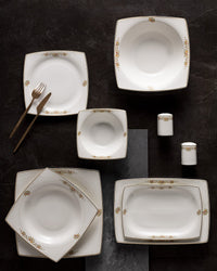 Alice 56 Piece Dinner Set