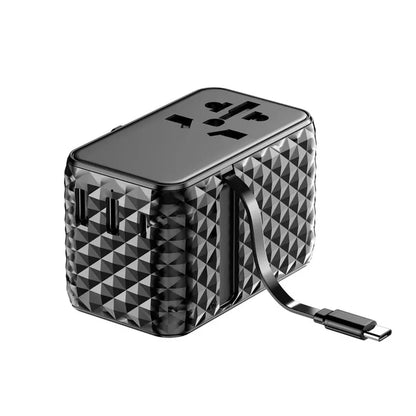محول باورولوجي العالمي 20 واط ومنفذي 15 واط PD USB A 