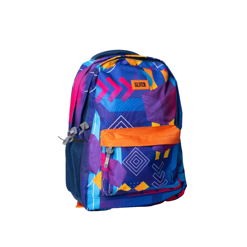 Glitch Fantasy Collection Shapes Backpack – Multicolor