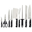 Tramontina Century 10-Piece Chef Knife Set – Black