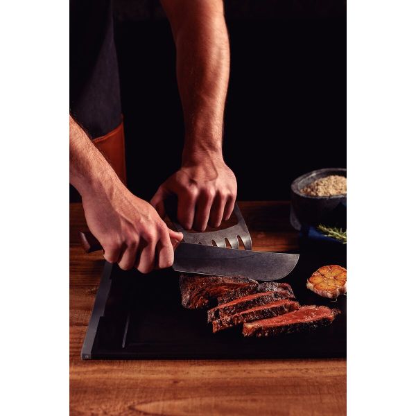 سكين لحوم 34 سم من Tramontina Churrasco – أسود سكين لحوم 34 سم من Tramontina Churrasco – أسود