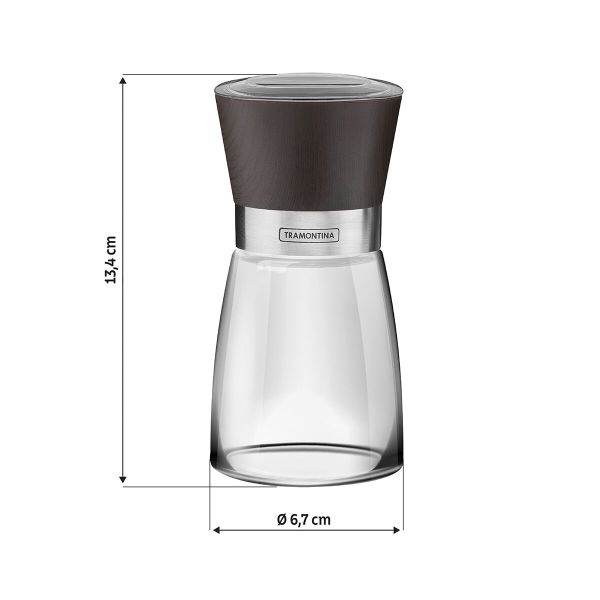 Tramontina Utilita 7 cm Salt & Pepper Grinder - Durable Tramontina Utilita 7 cm Salt & Pepper Grinder - Durable
