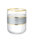 Madame Coco Musette Heike Platinum 4-Piece Water Glass Set – 270ml