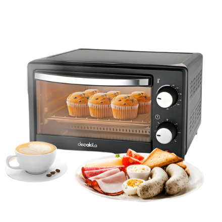 فرن توستر كهربائي Decakila KEEV022B – متعدد الوظائف 