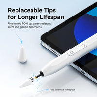 قلم Joyroom JR-K12 Pro نشط ثنائي الوضع – أبيض