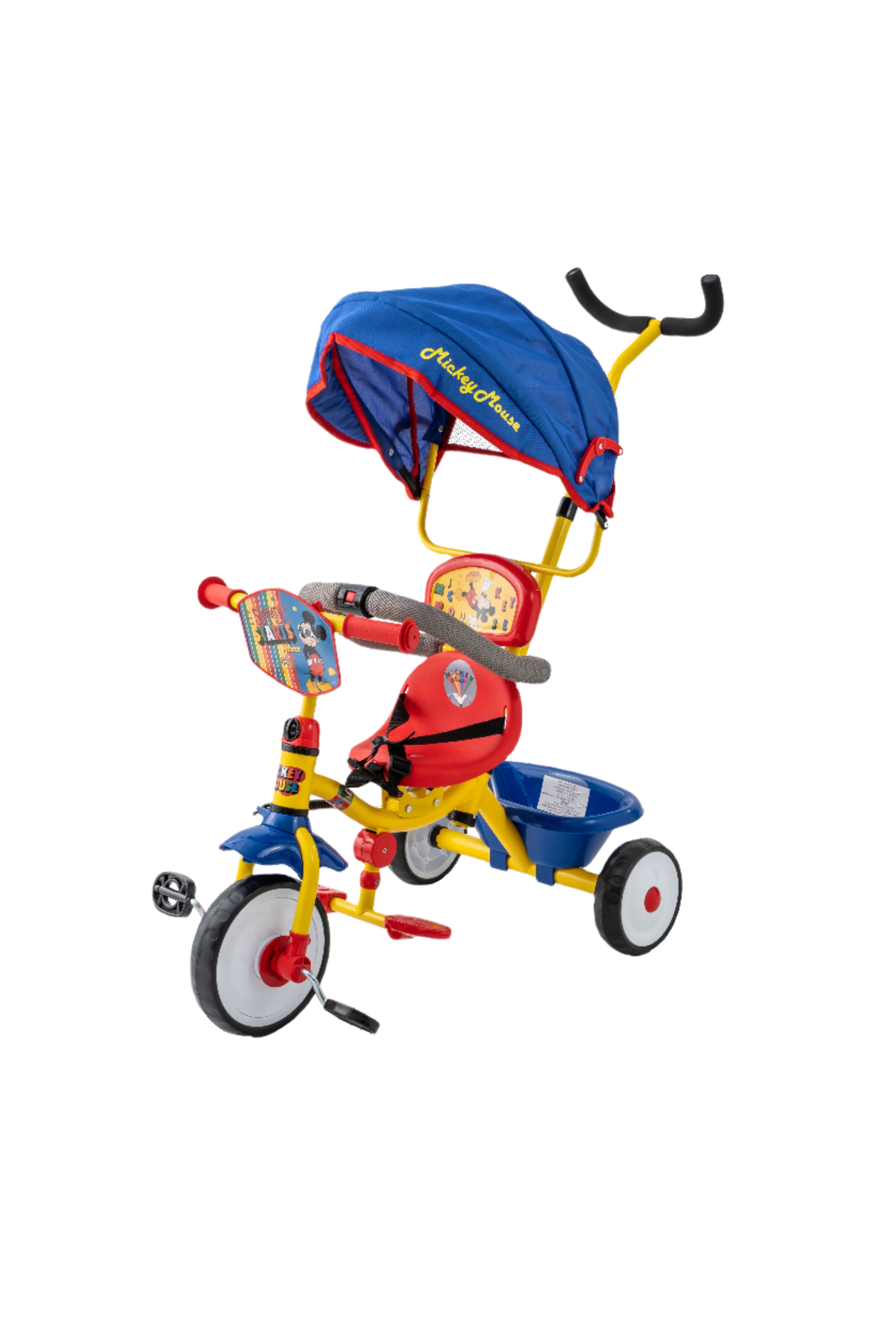 Disney Mickey Bike With Hand & Umbrella Safe & Comfortable