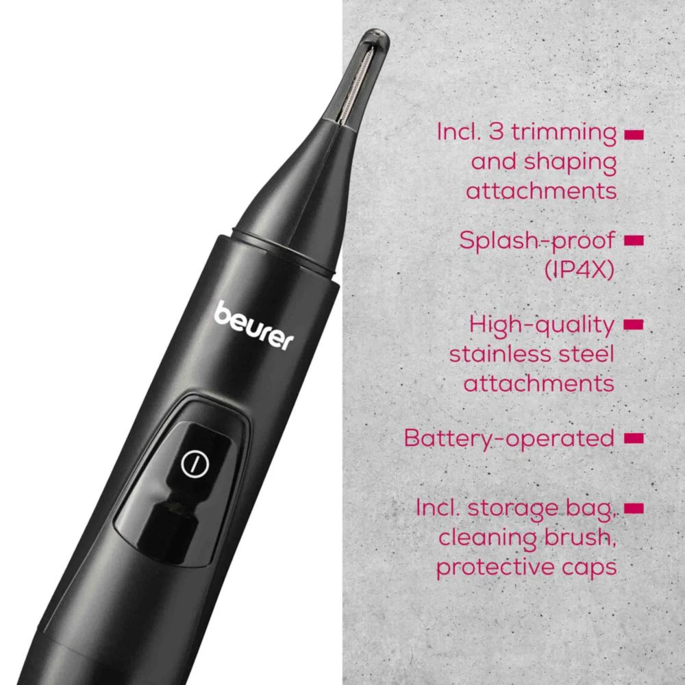 Beurer MN2X Precision Trimmer for Eyebrows & Excess Hair