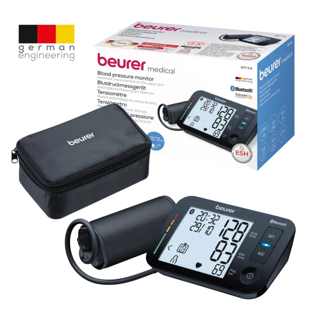 Beurer BM 54 BT Smart Upper Arm Blood Pressure Monitor