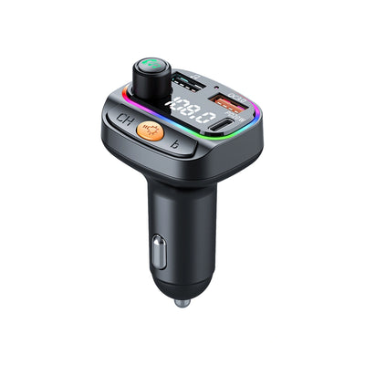 WiWU Car FM Transmitter BT 5.3, RGB, 38W Fast Charge