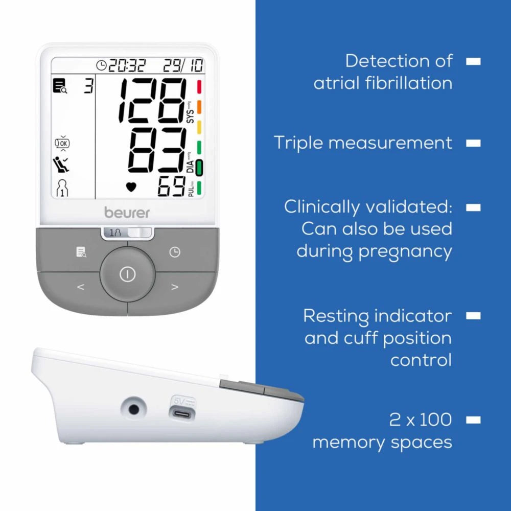 Beurer BM 53 Blood Pressure Monitor Accurate & Easy to Use