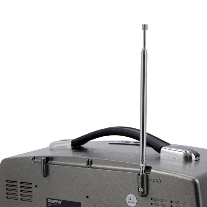 Geepas Retro Radio Bluetooth 3-Band Rechargeable Geepas Retro Radio Bluetooth 3-Band Rechargeable