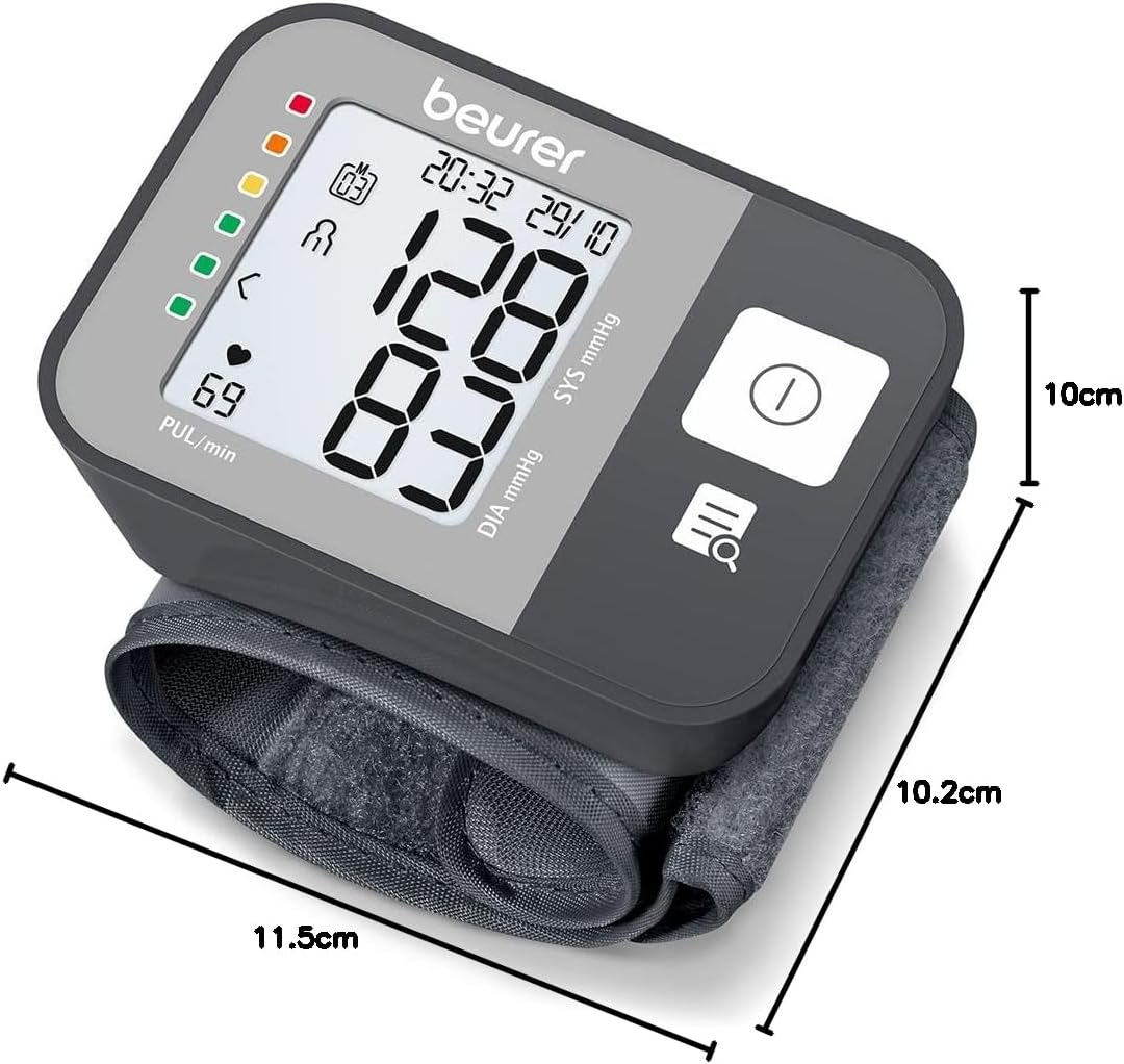 Beurer BC 27 Wrist Blood Pressure Monitor with Large LCD