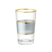 Chapelle - Heike Platinium 4-piece Coffee Side Glasses Set - 100ml - Madame Coco JO