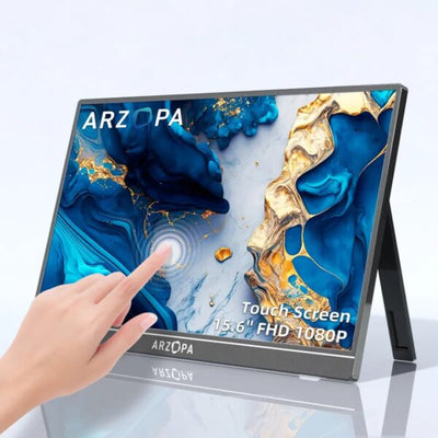 شاشة اللمس المحمولة Arzopa A1T – عزز إنتاجيتك في أي مكان!