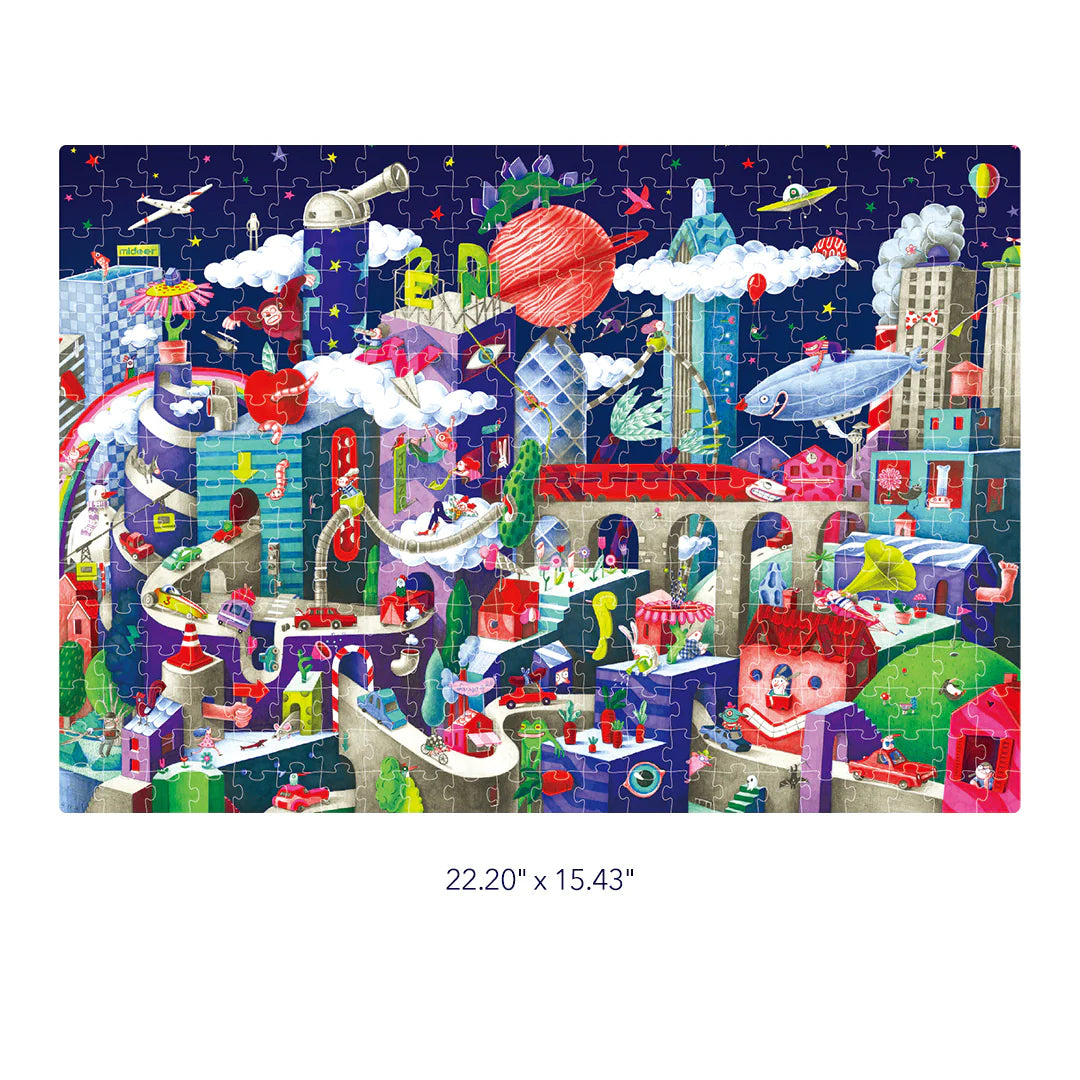 Mideer Artist Puzzle Metropolis 352P Mideer Artist Puzzle Metropolis 352P