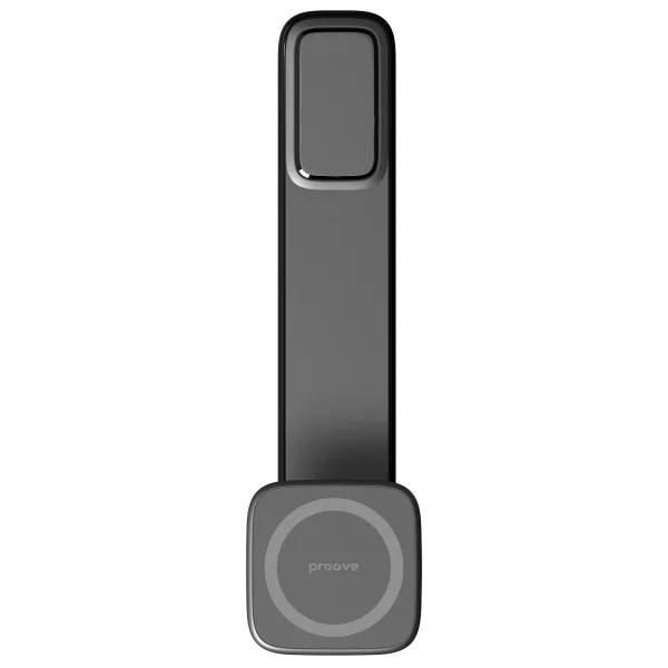 Proove Block Magnetic Stick-On Car Mount - Magnetic Phone Holder, Black